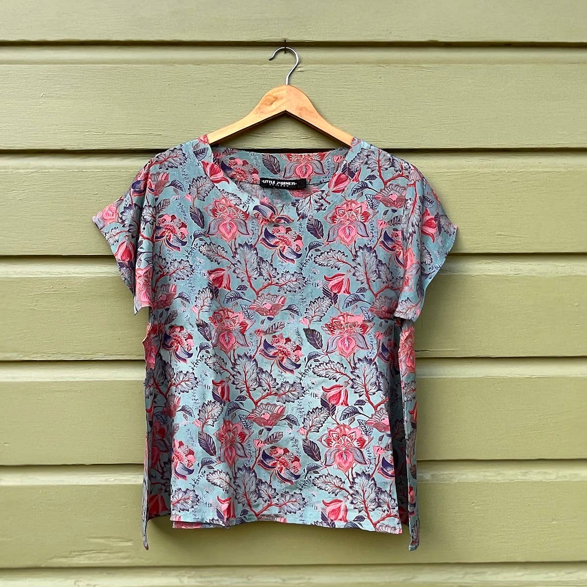 Margie Blouse Taj Blue