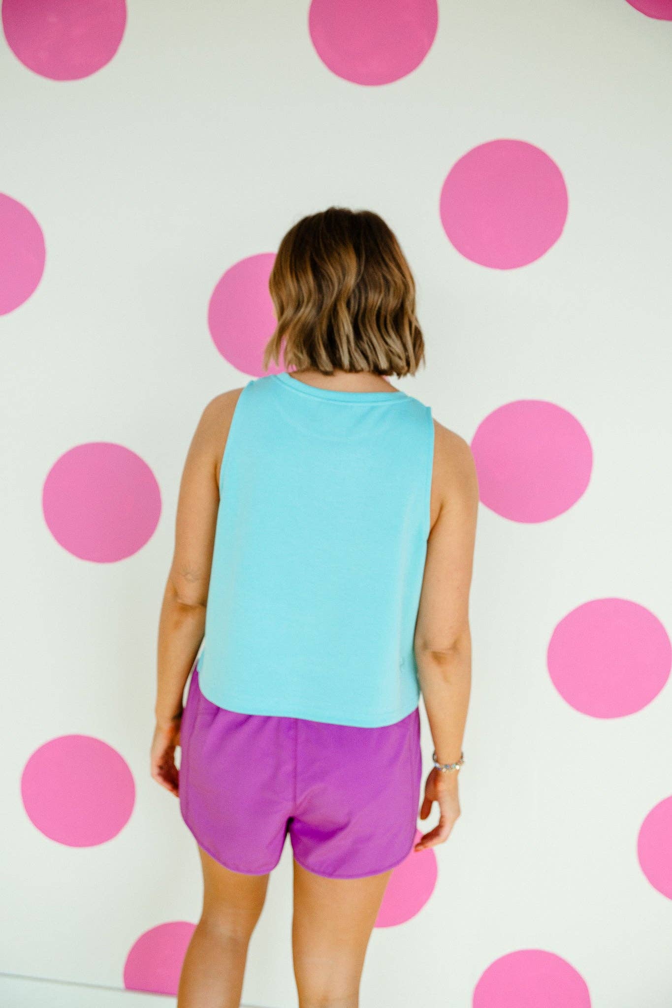 [Ellevate Basics] Crewneck Breeze Boxy Tank