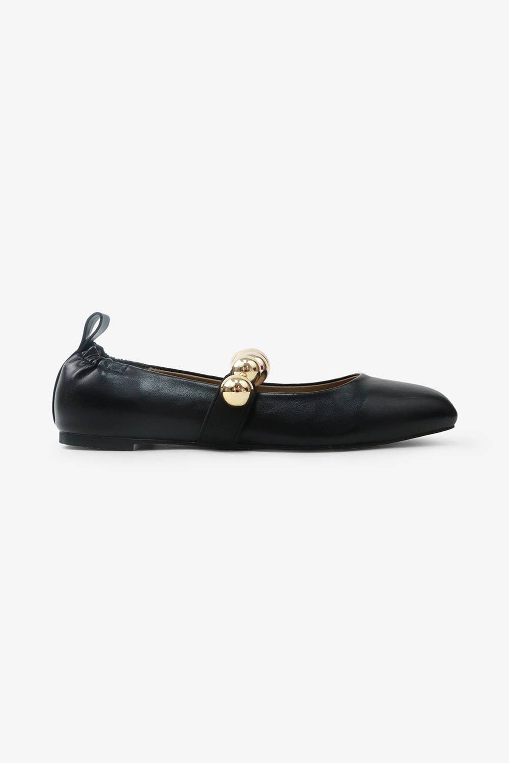 COLLEEN - FALL '25 Chic Ballet Flat with Gold Details