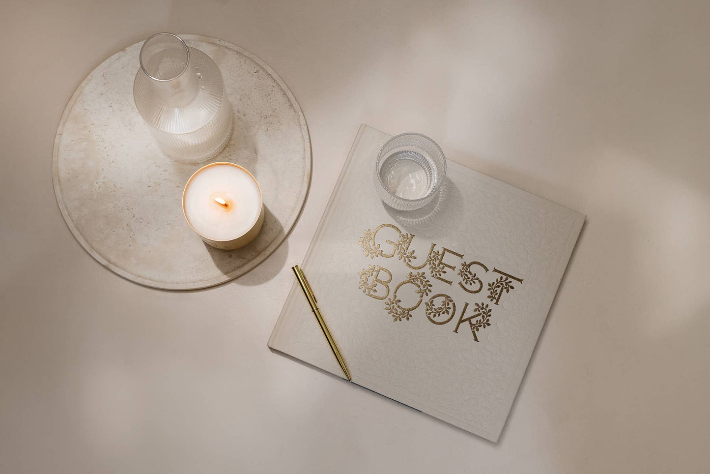 Wedding Guest Book (Heirloom-Quality Guest Book)