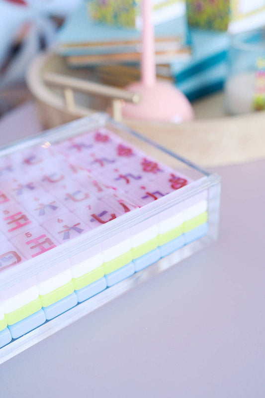 Acrylic Mahjong Tile Box