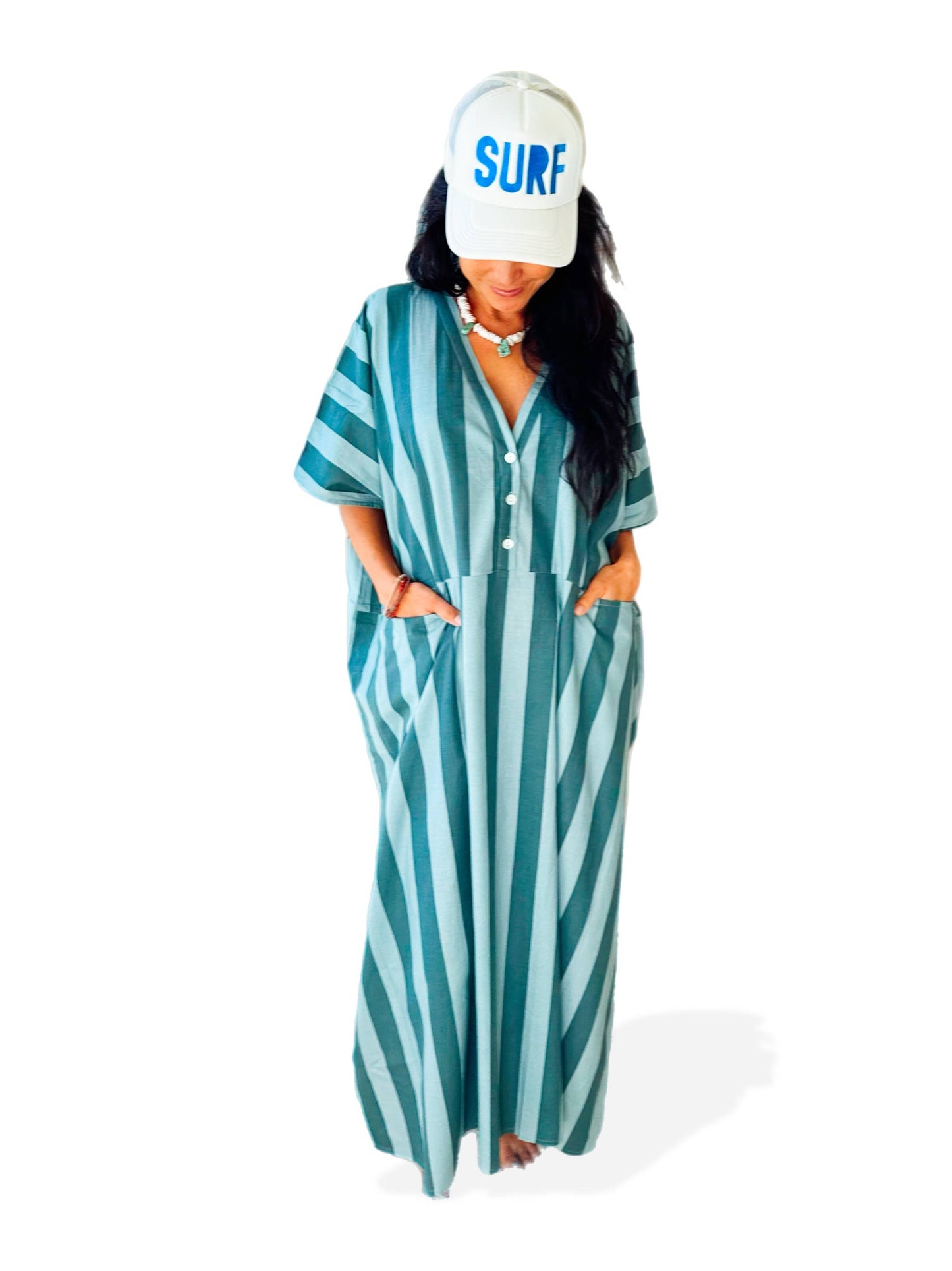Surf Stripe Kaftan
