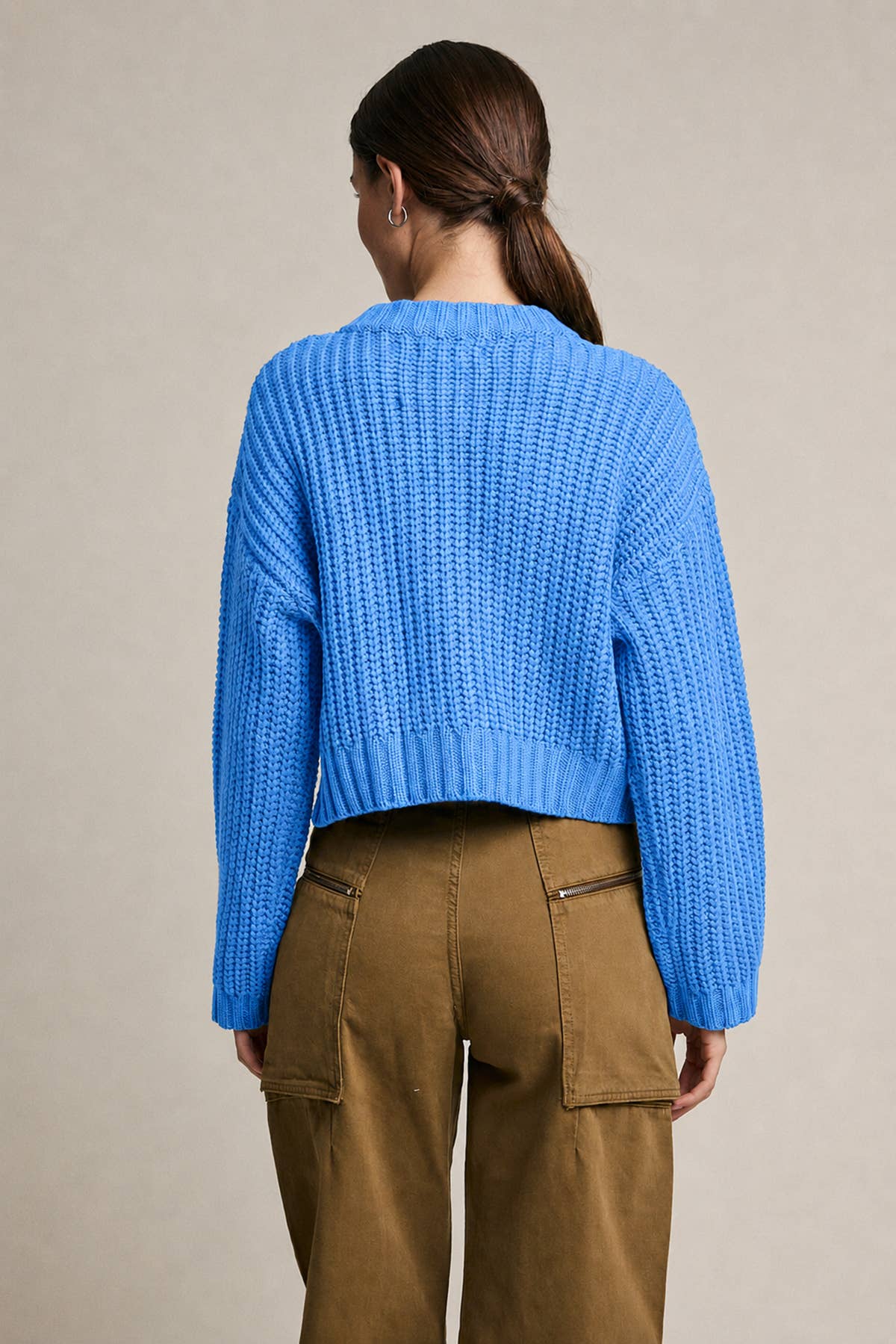 Chunky Knit Button Front Cardigan - RSW1228