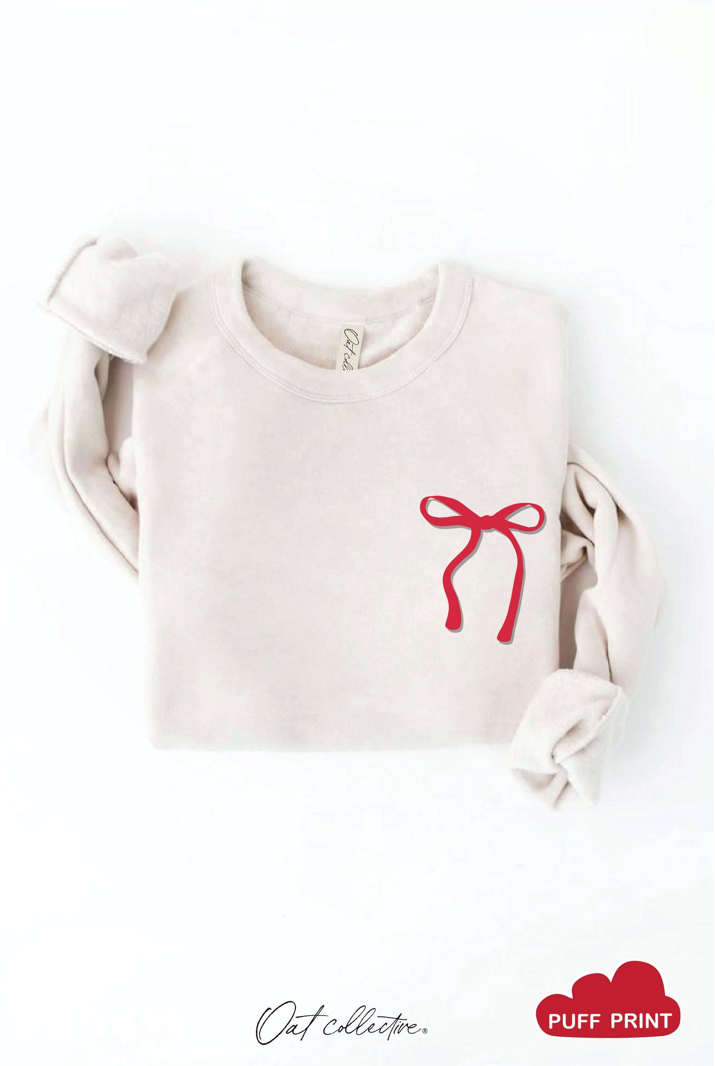 BOW PUFF  Graphic Sweatshirt