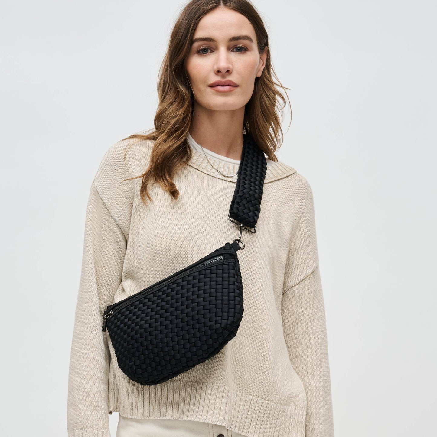 Ethereal - Woven Neoprene Crossbody Bag