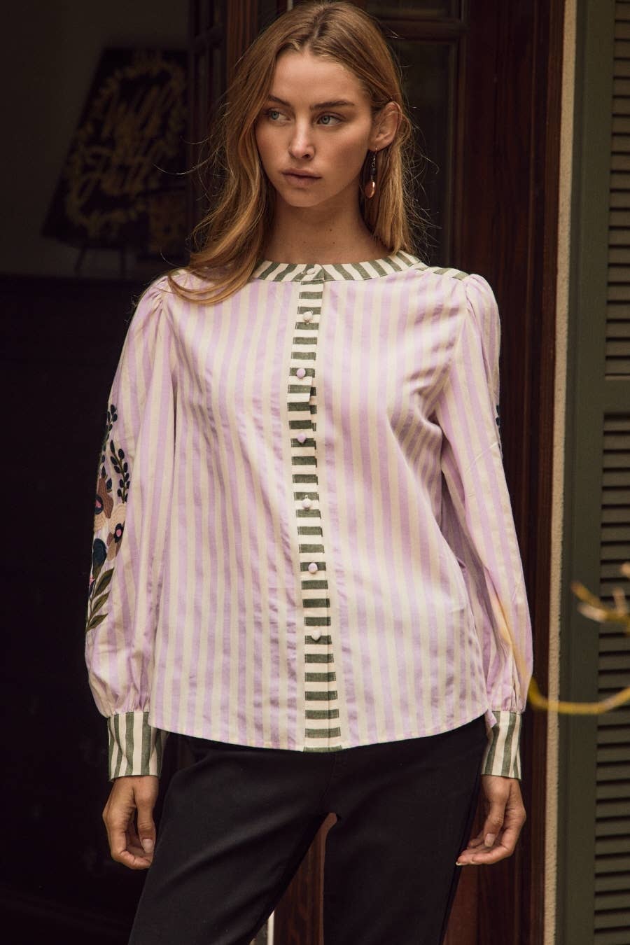 Striped Blouse