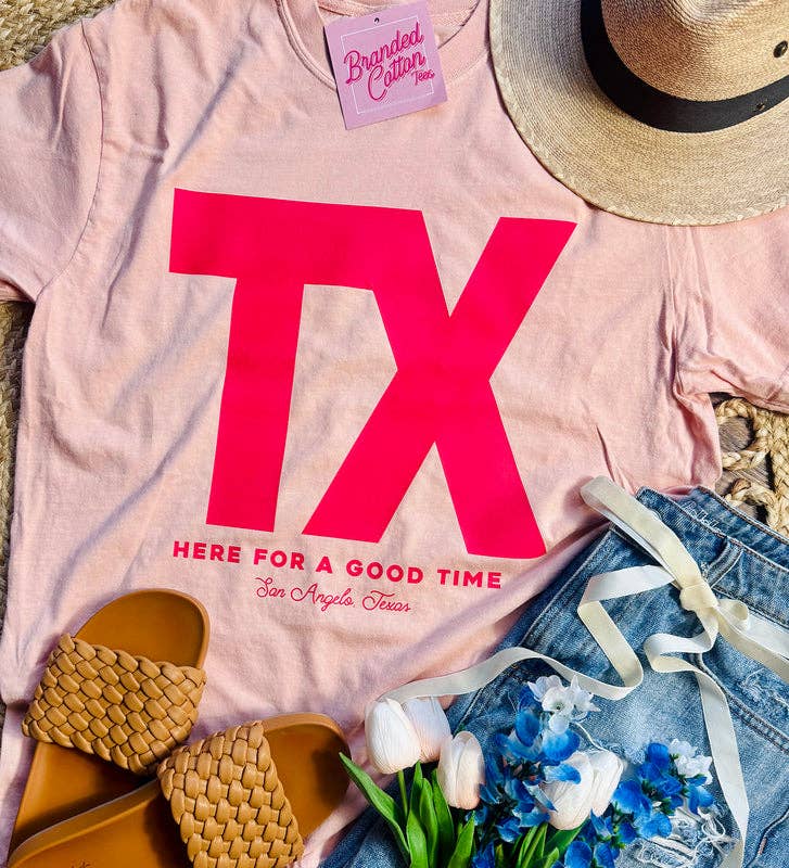 TX: Here For A Good Time tee