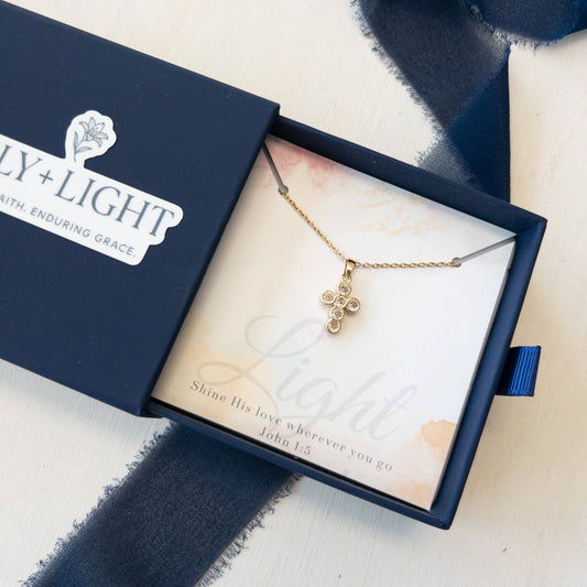 Light Necklace, Gold