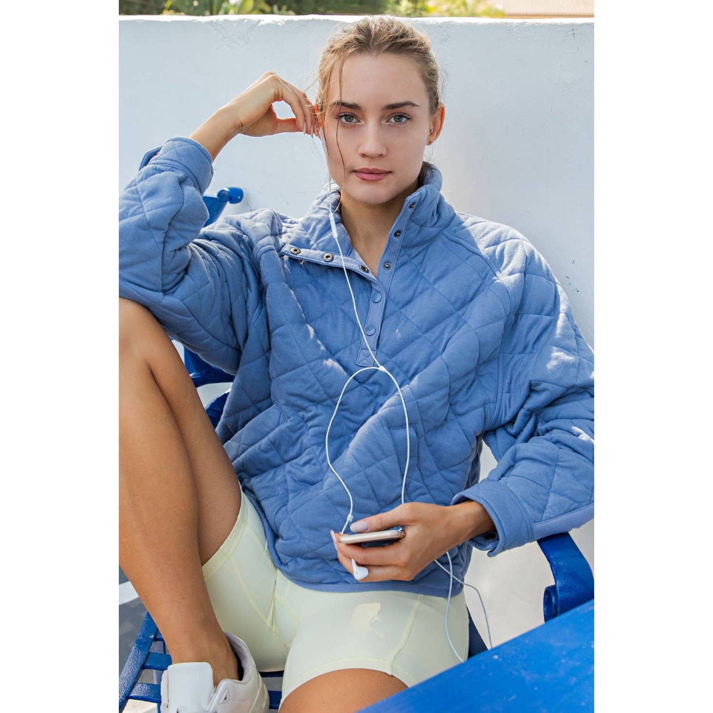 EVERYDAY QUILTED SNAP JACKET