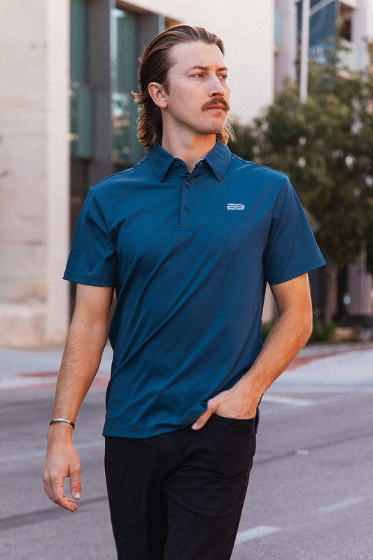 Blue Steel Performance Polo
