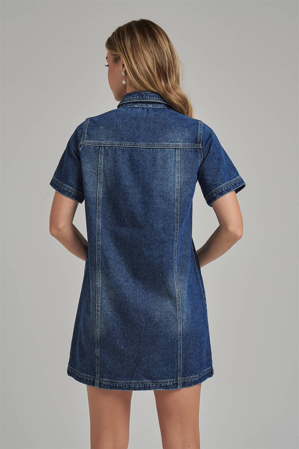 WESTERN DENIM MINI SHIRT DRESS_JLD60071-01
