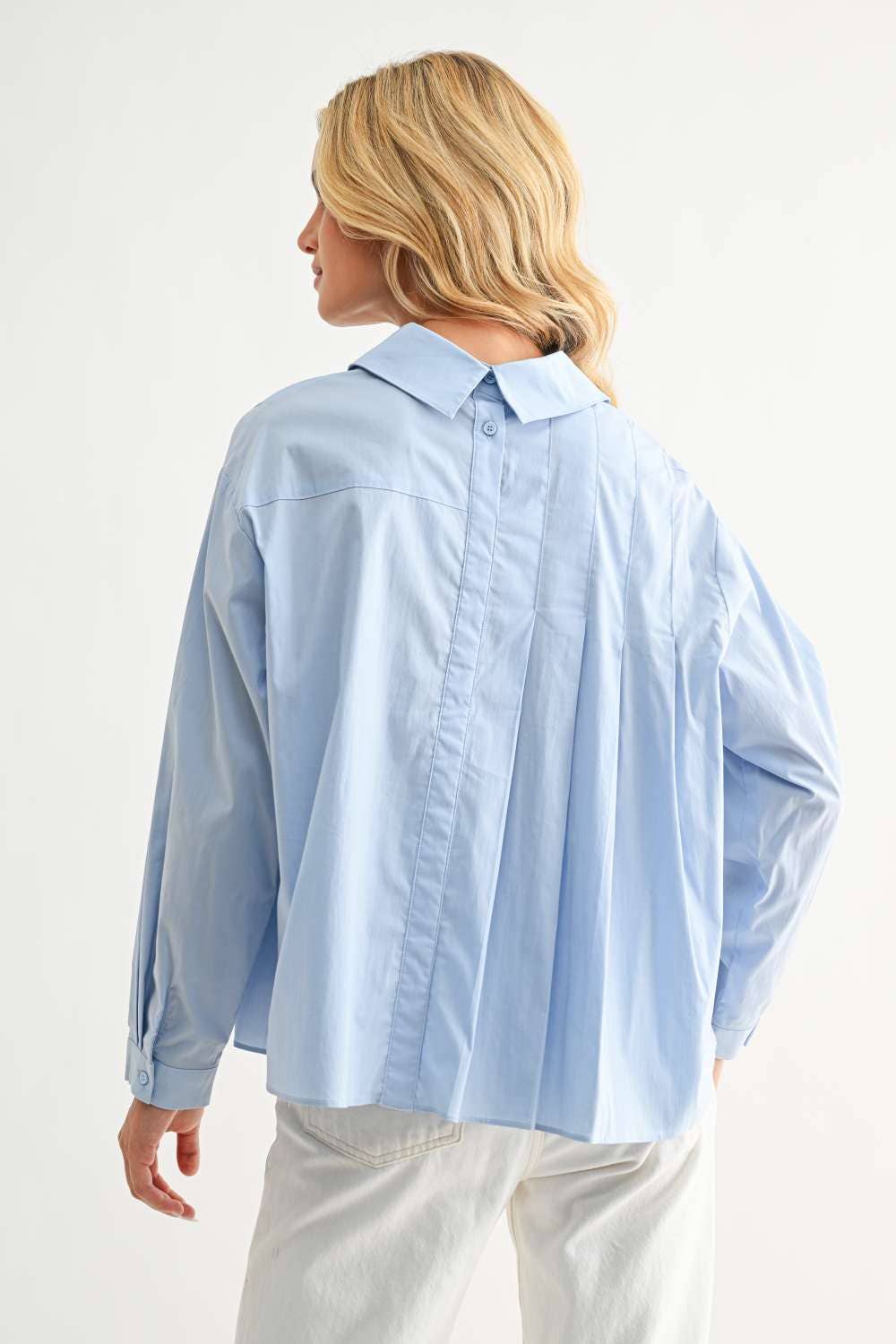 Josh Top with Pleating