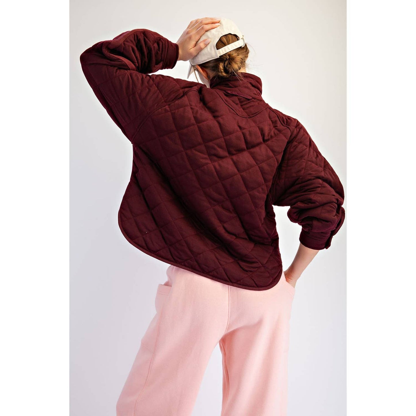 EVERYDAY QUILTED SNAP JACKET