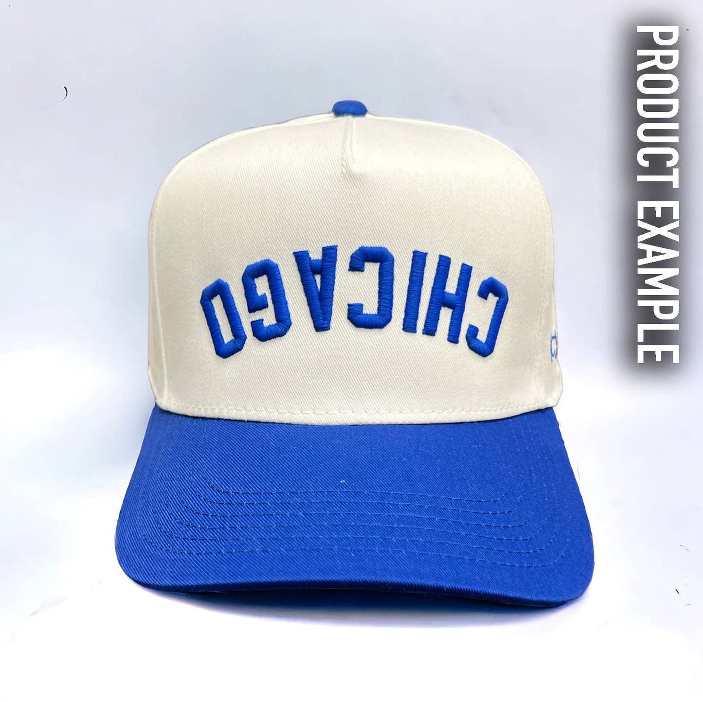 The Upside Down Two-Tone Hat - Customizable