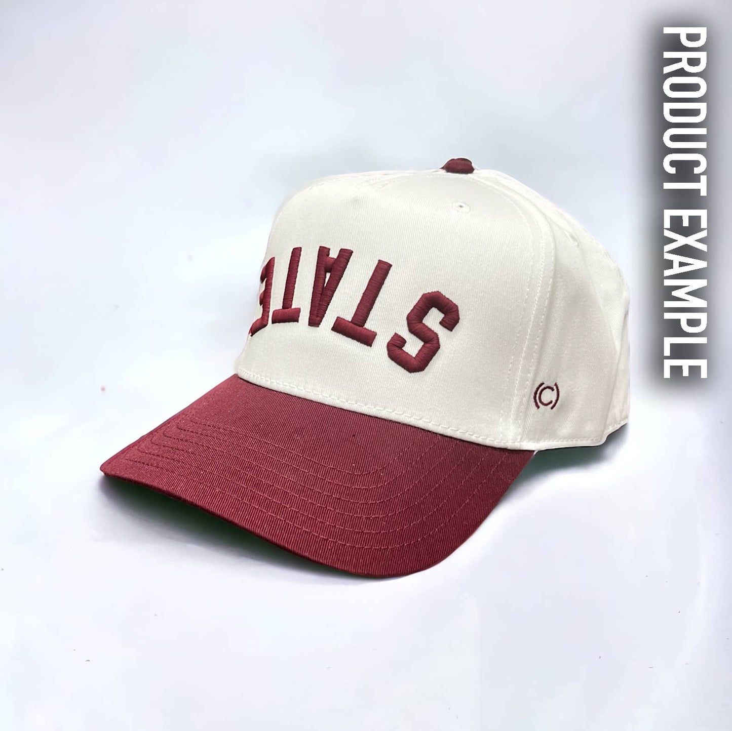 The Upside Down Two-Tone Hat - Customizable