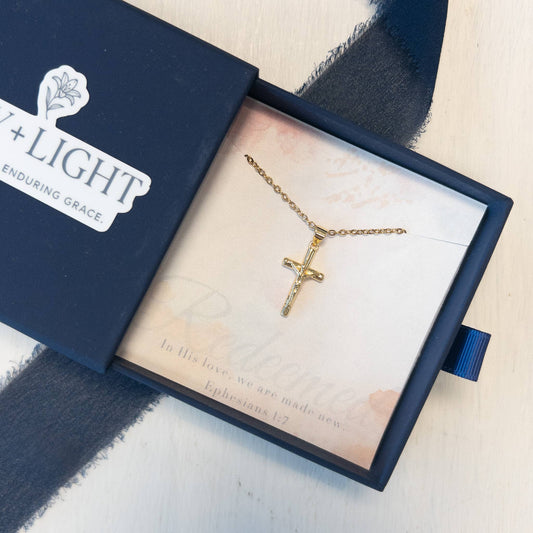 Redeemed Necklace, Gold