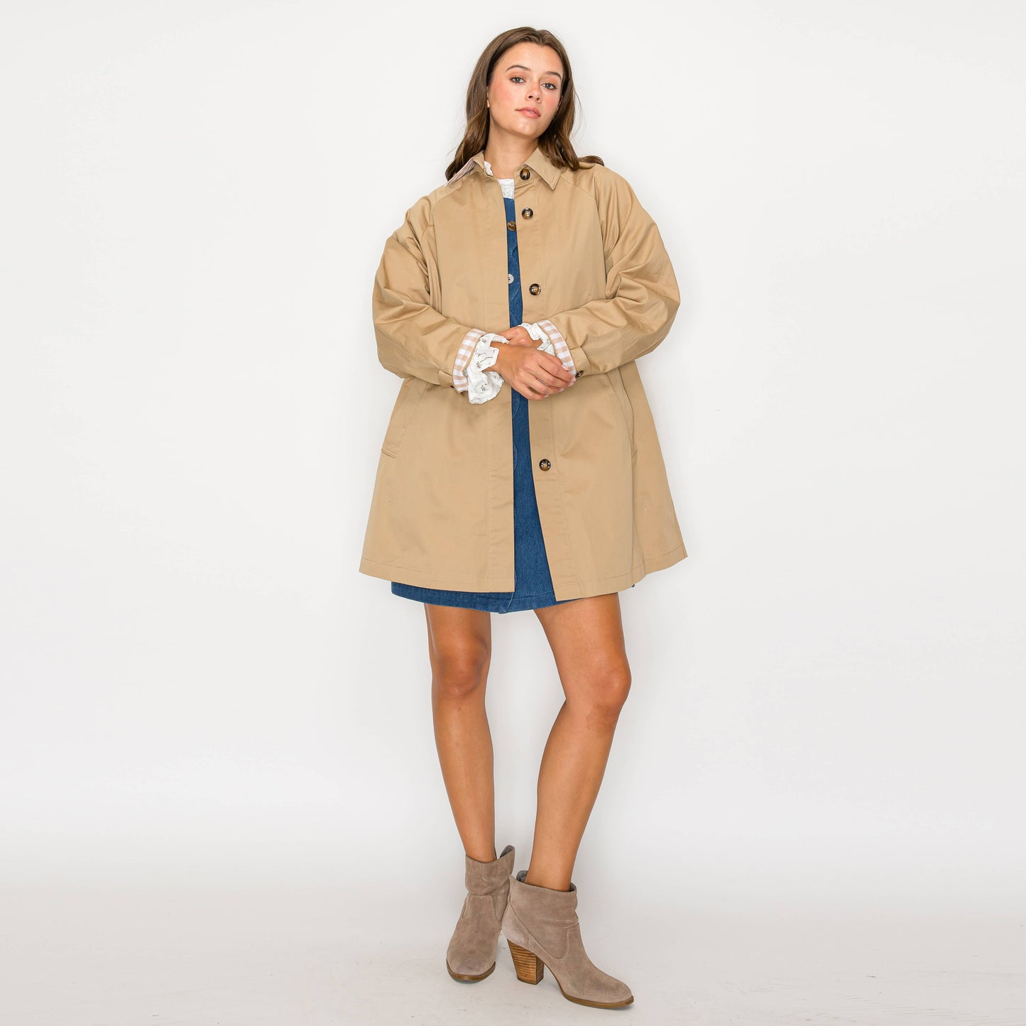 French Trench coat - LWJ1112
