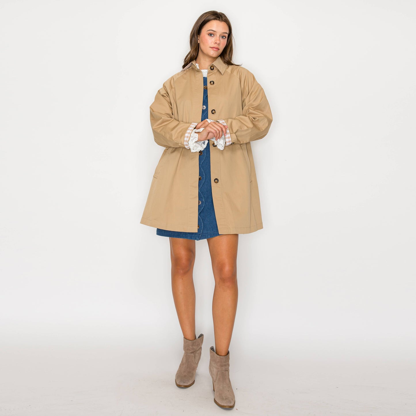 French Trench coat - LWJ1112