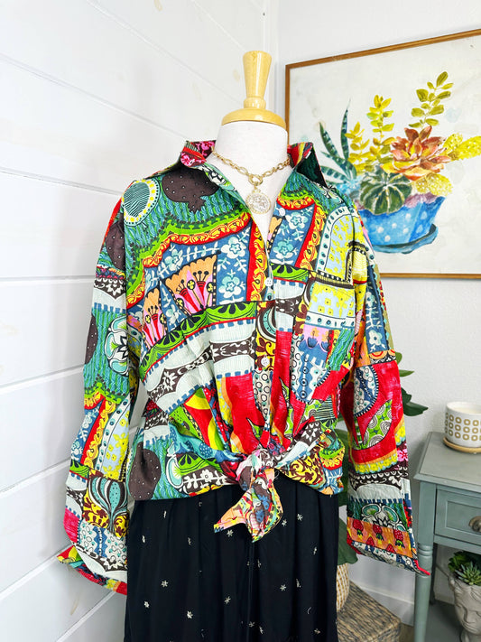 Boyfriend Button Down | Women’s Oversized Shirt | Festival