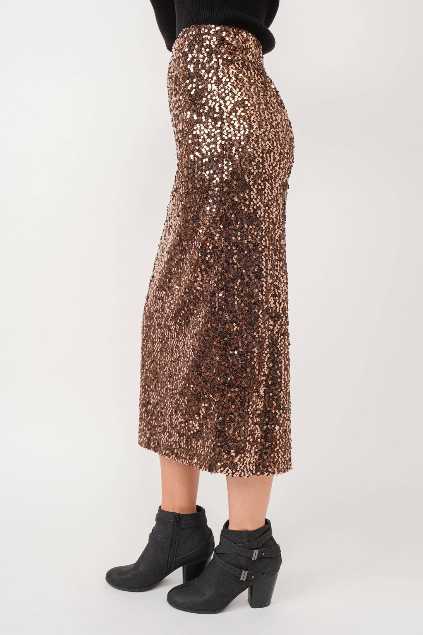 MAS2615 Sharon Sequin Midi Skirts