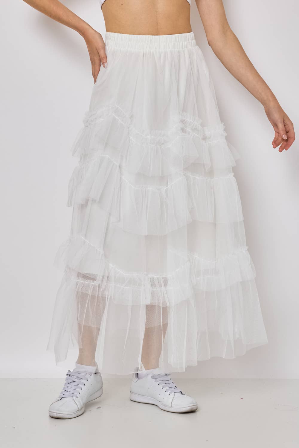 Long tulle skirt - FM612