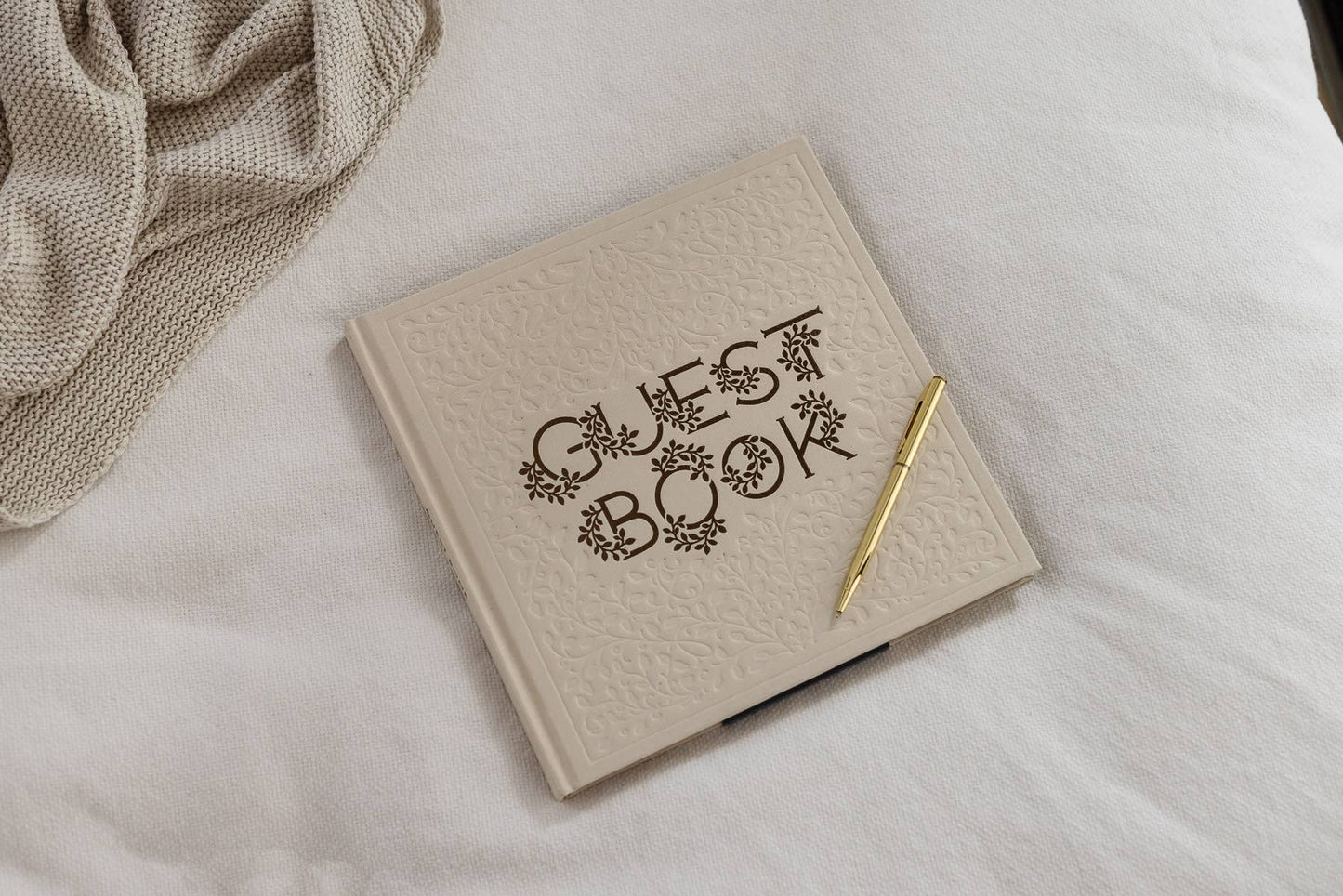 Wedding Guest Book (Heirloom-Quality Guest Book)