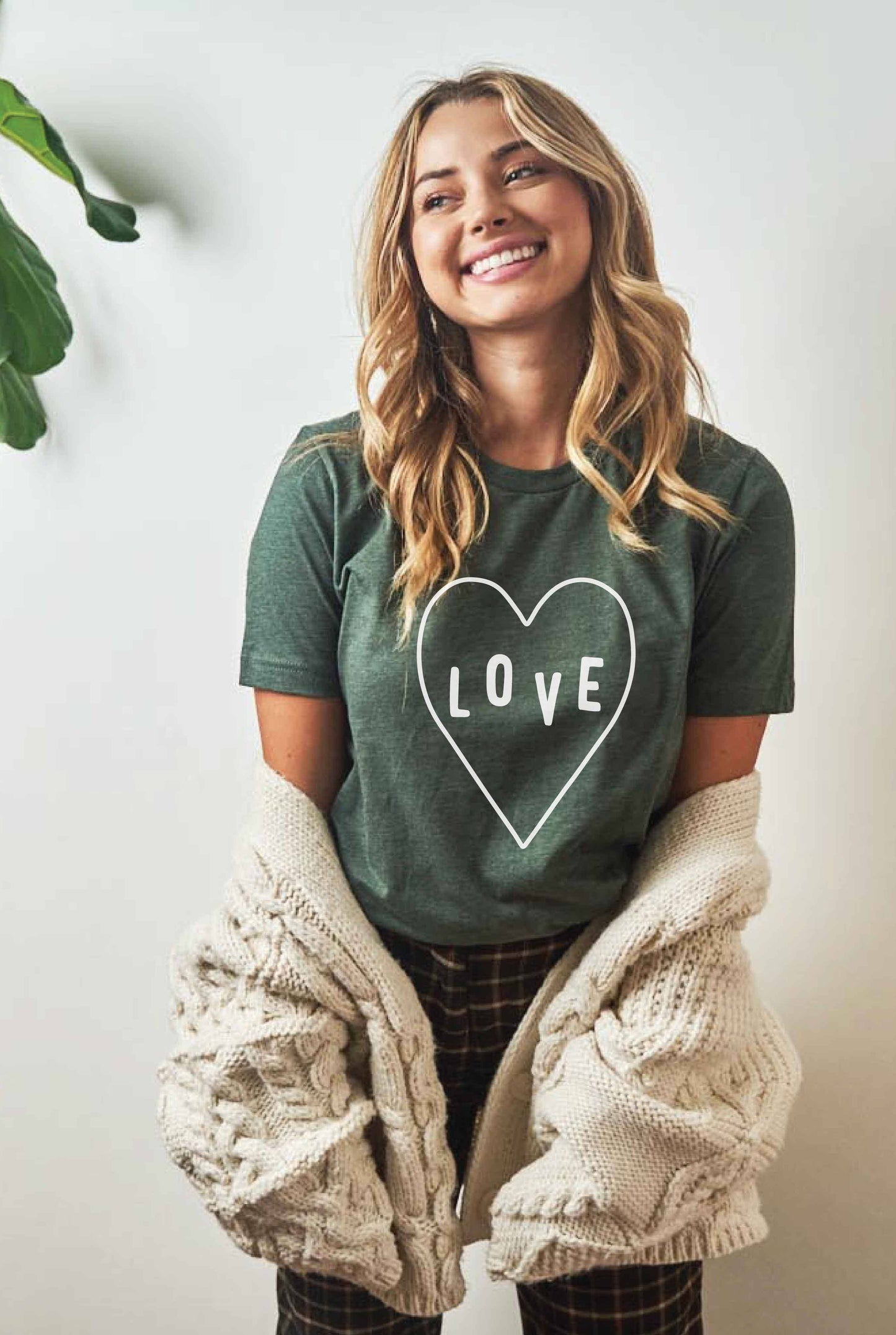 LOVE Graphic T-Shirt - Bohemian Style