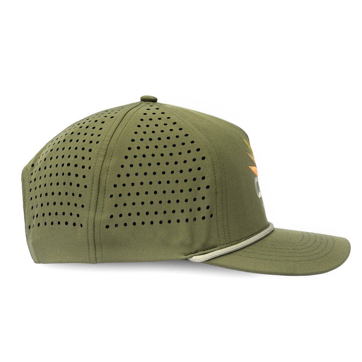 Texas Fly Snapback Hat | Olive