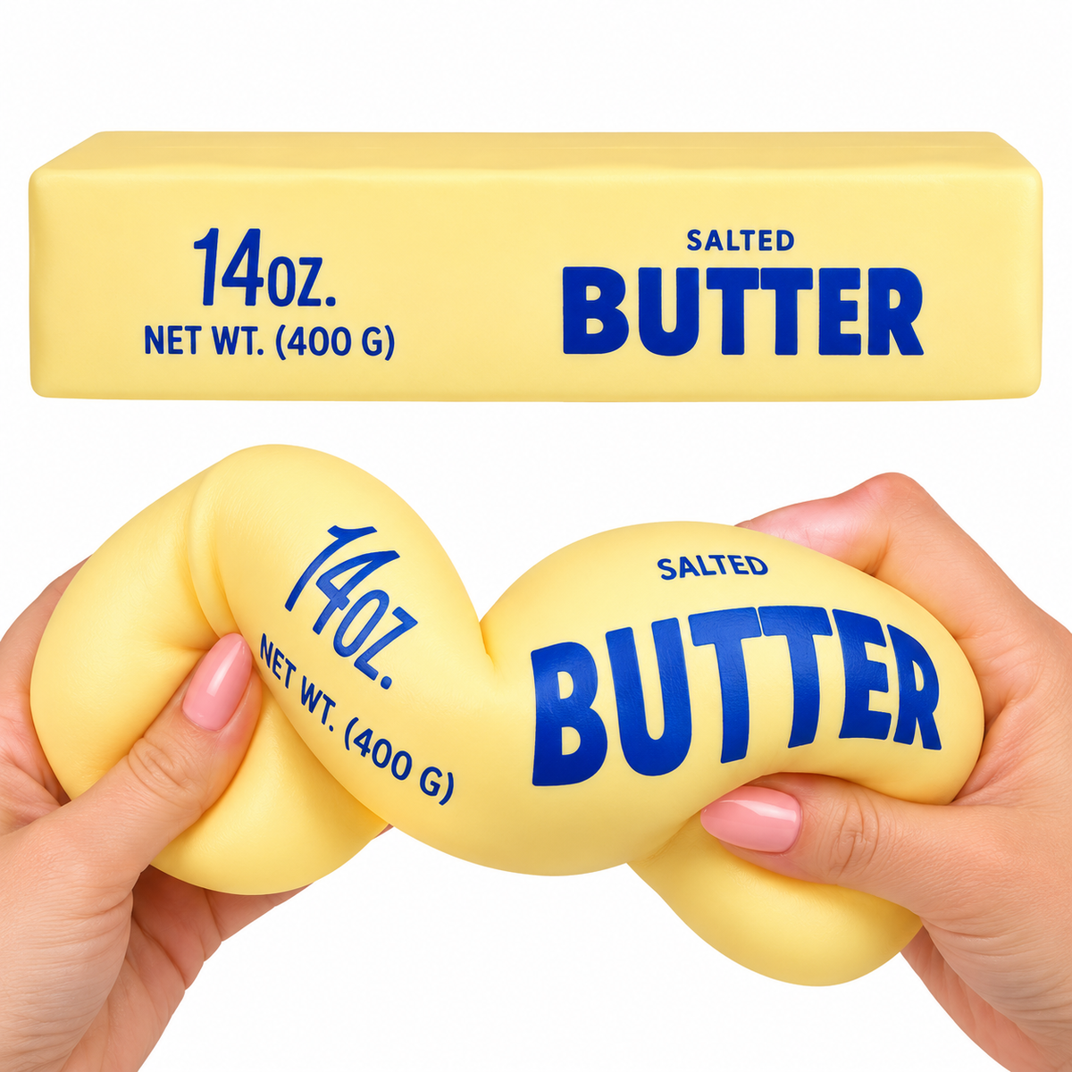 14 OZ JUMBO BUTTER SQUISHY (CREAMY FLOUR FILLING)