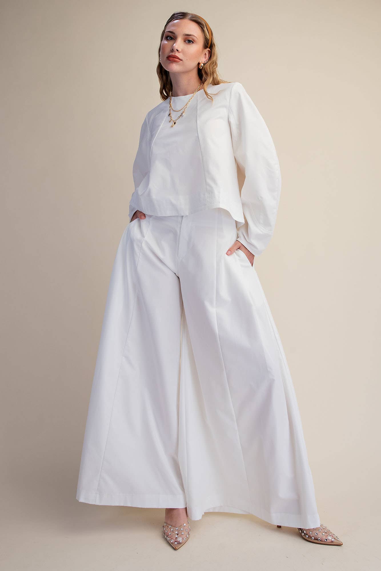 A-line Palazzo Pants