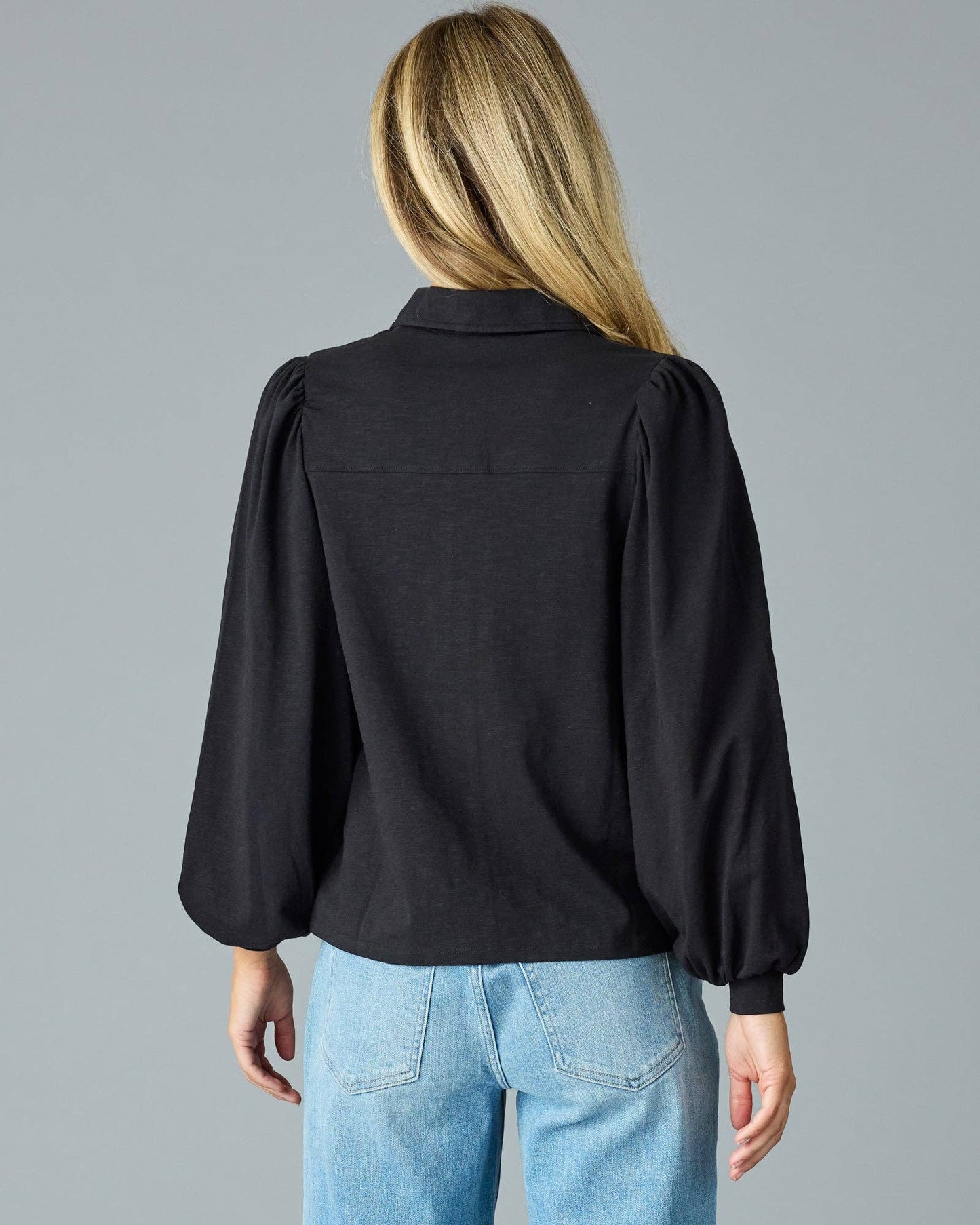 Best Black Knit Buttondown