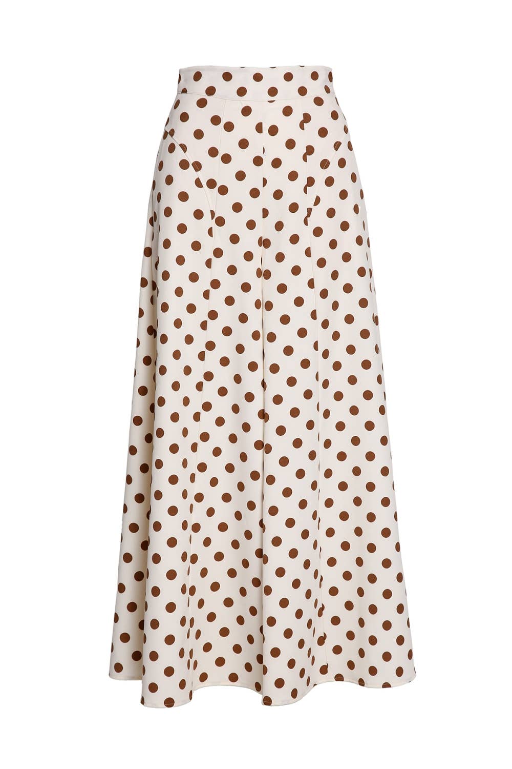 Polka Dot Printed Flare Wide Leg Pants PC7083