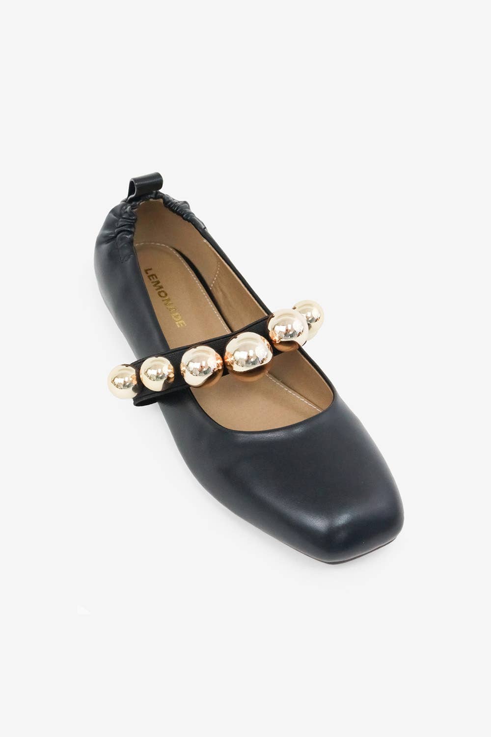COLLEEN - FALL '25 Chic Ballet Flat with Gold Details