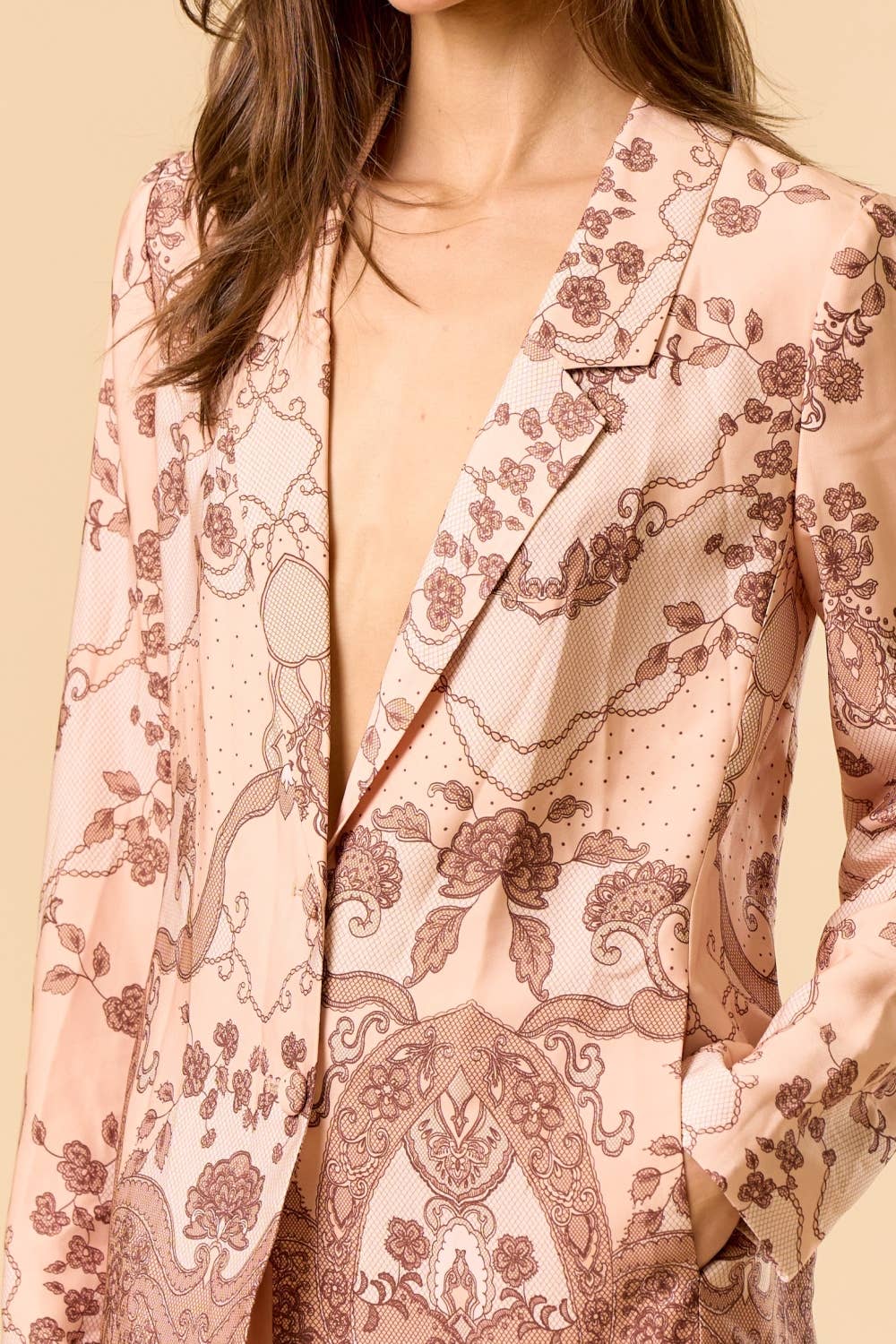 ILT4869 Long Sleeve Printed Jacket