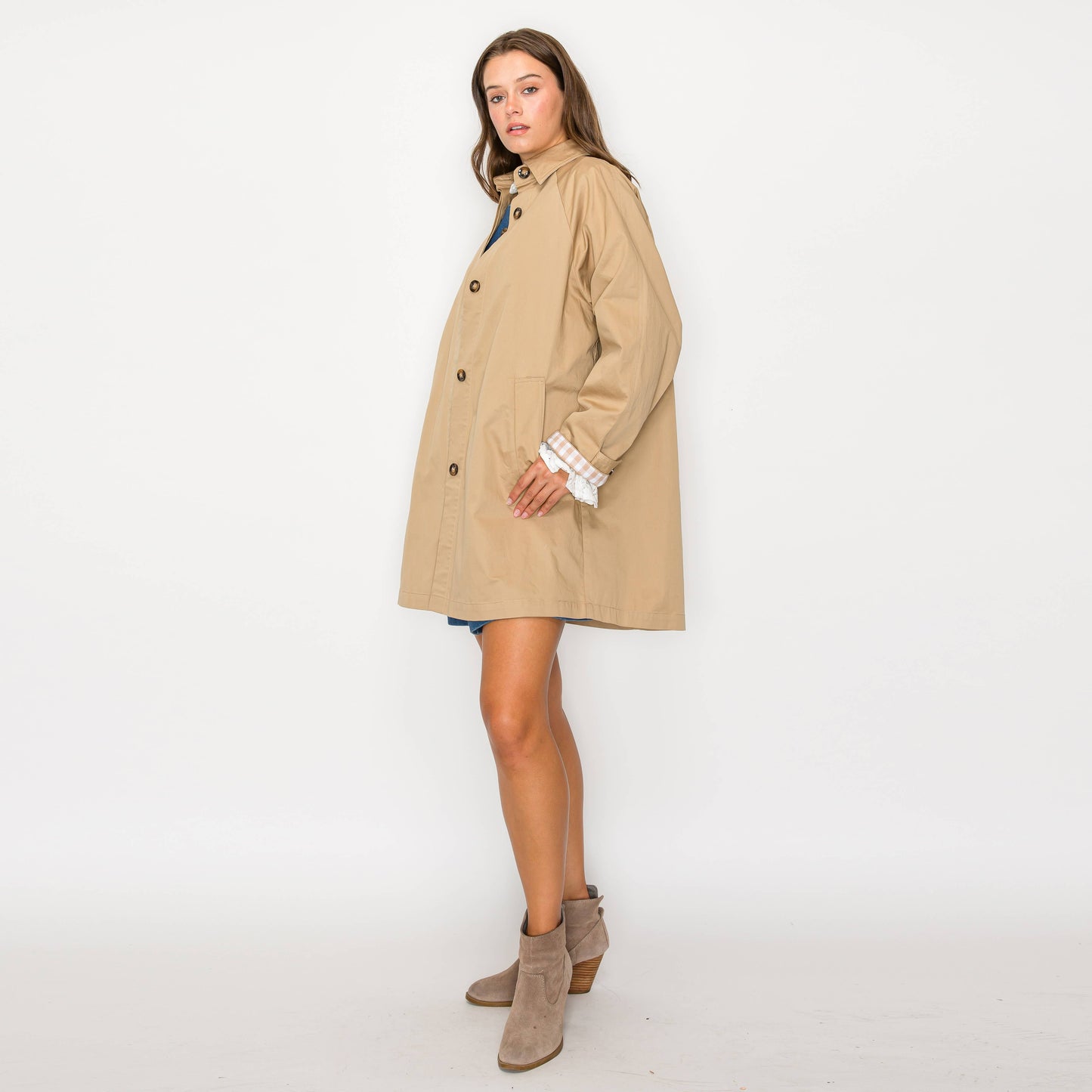 French Trench coat - LWJ1112
