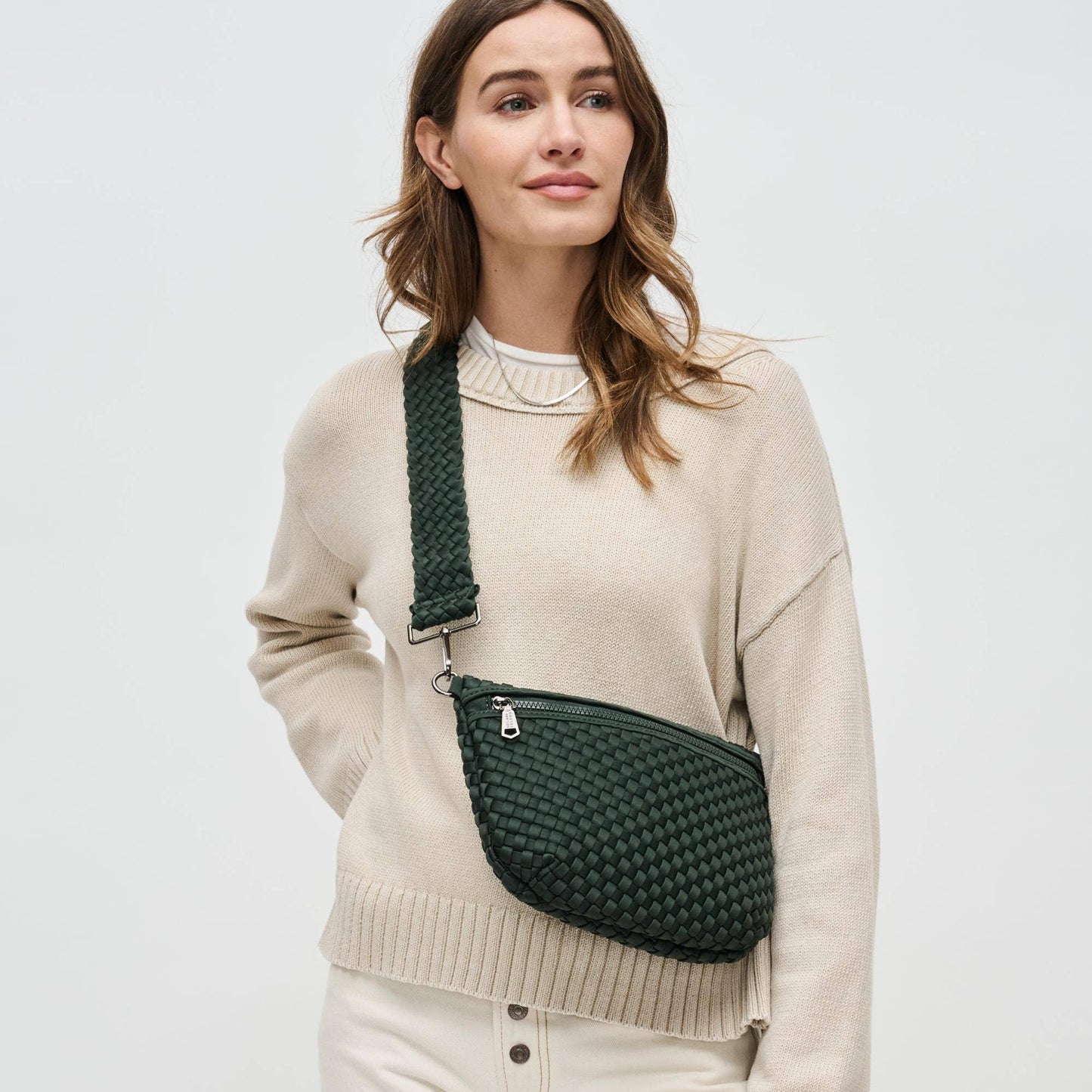 Ethereal - Woven Neoprene Crossbody Bag
