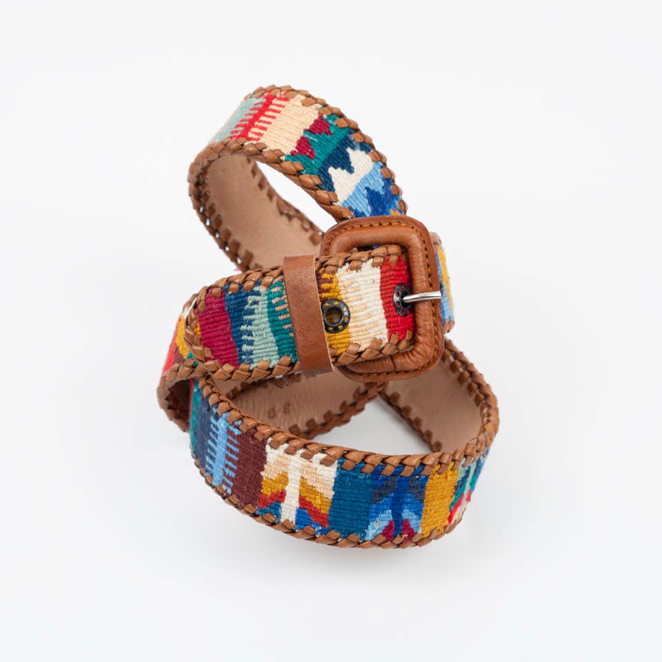 Navajo Design Belt 