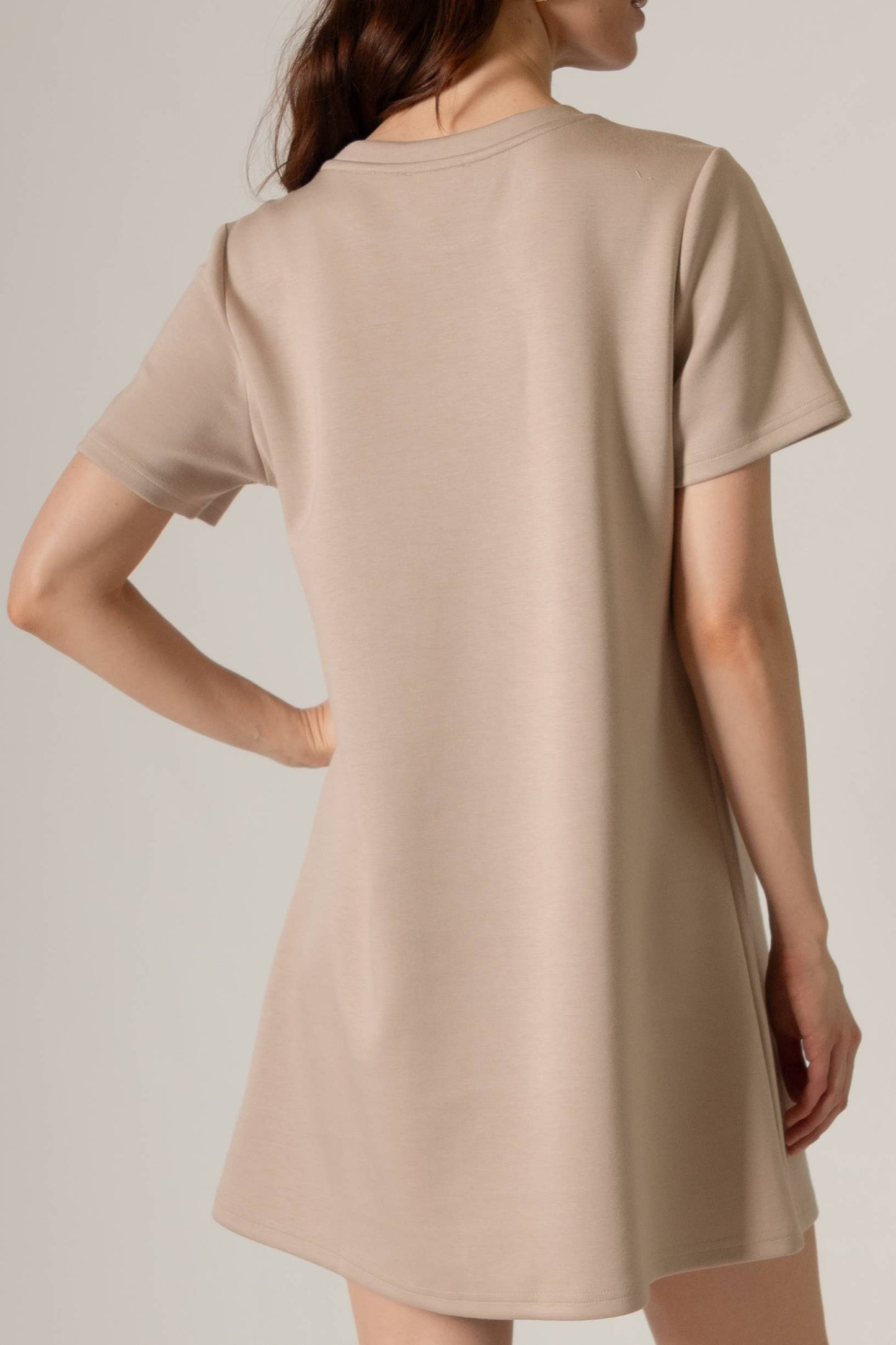 P. CILL Butter Modal Short Sleeve Dress