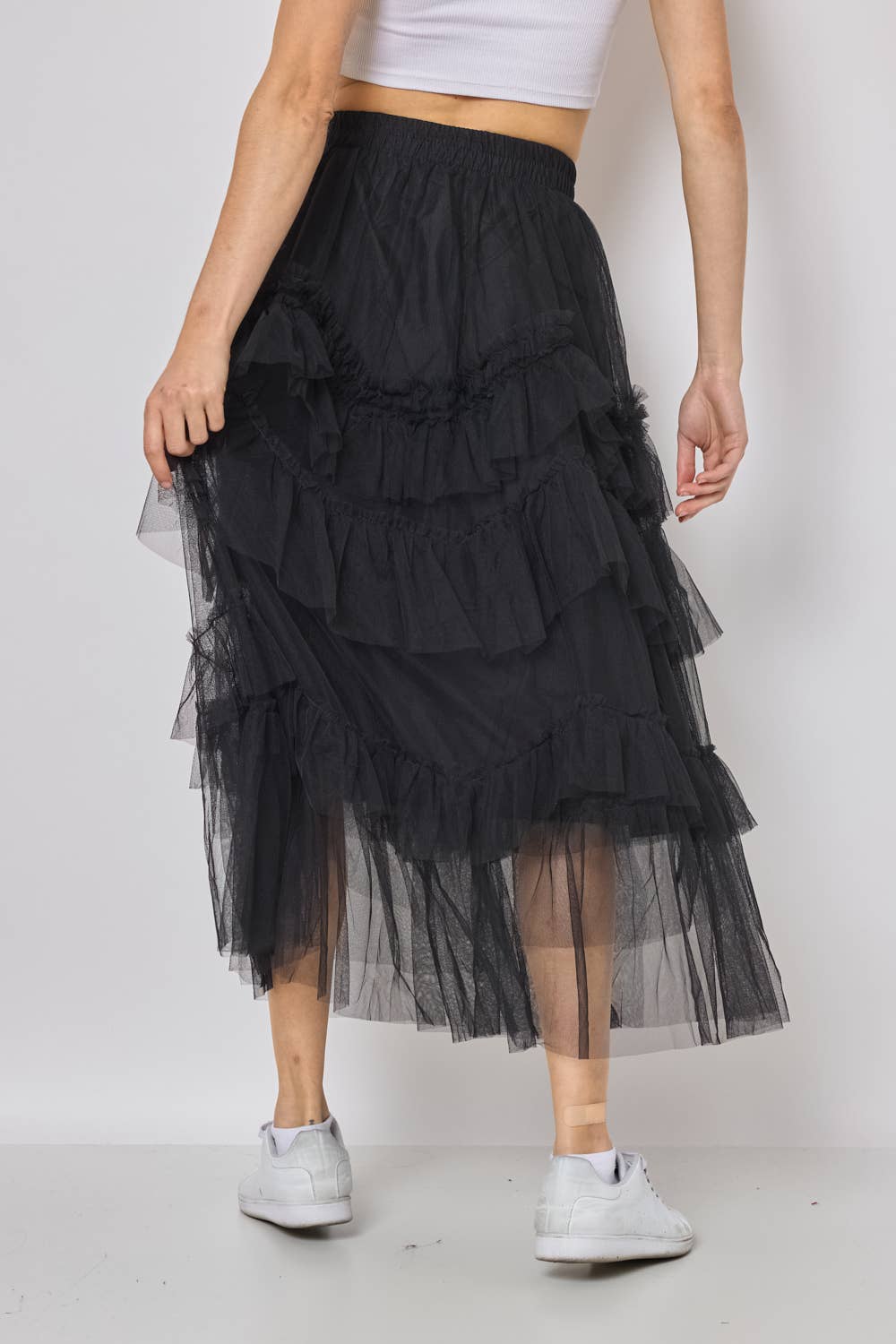 Long tulle skirt - FM612