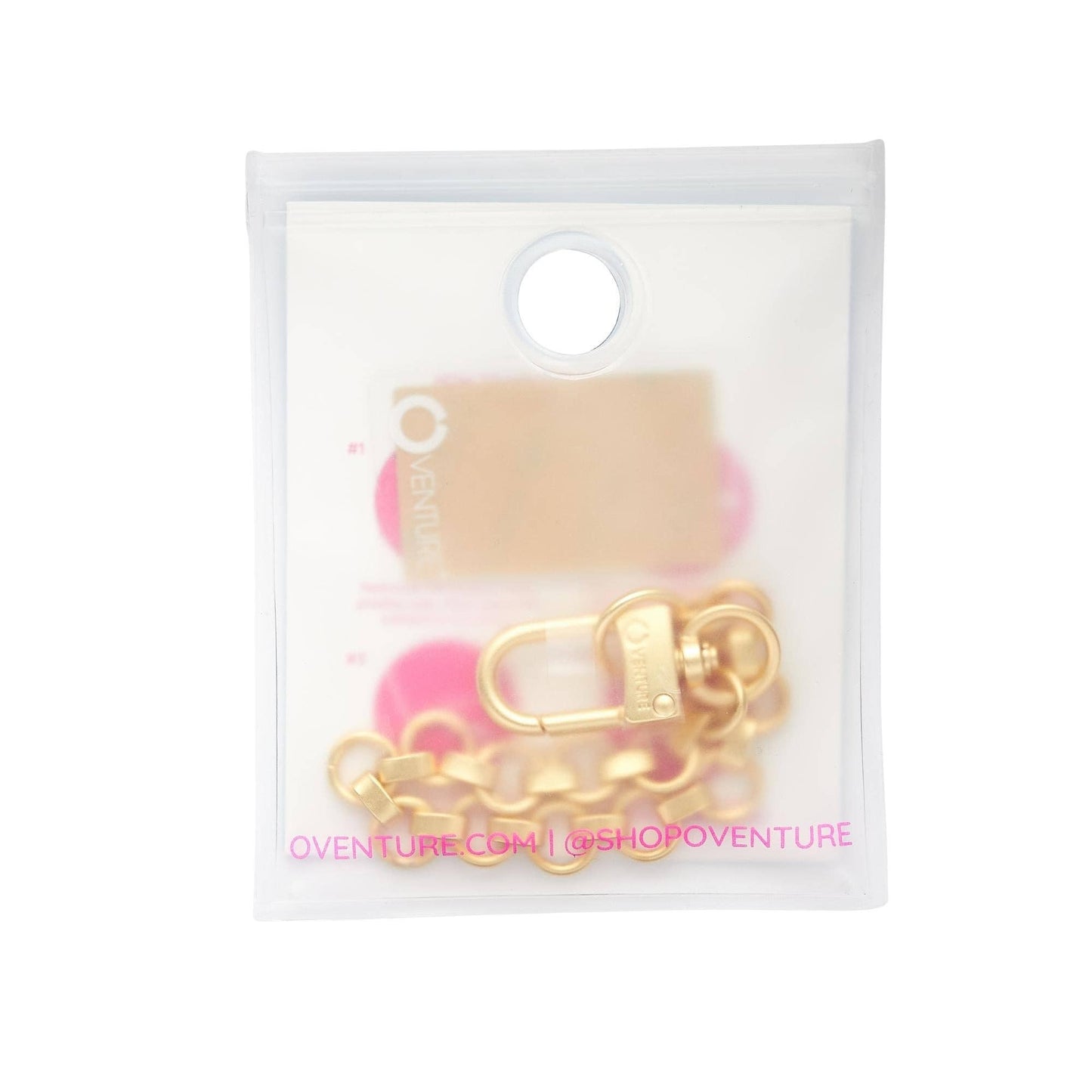 Phone Charm - Gold Chain Phone Wristlet