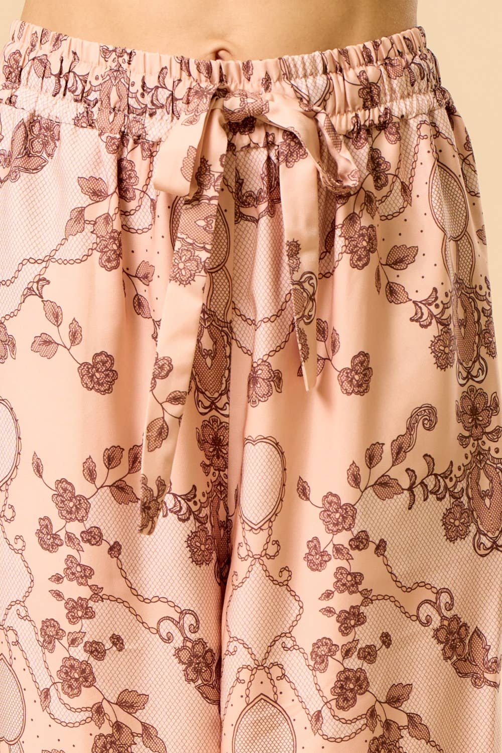 ILP4870 Silky Printed Pants