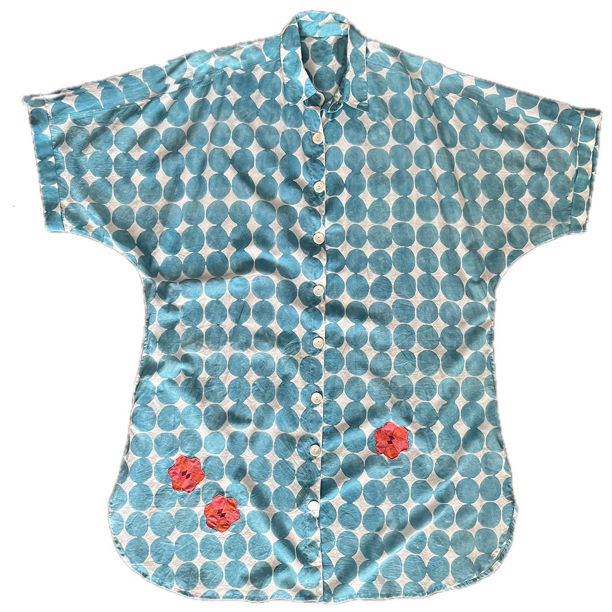 Pondi Shirt-Dress Blue