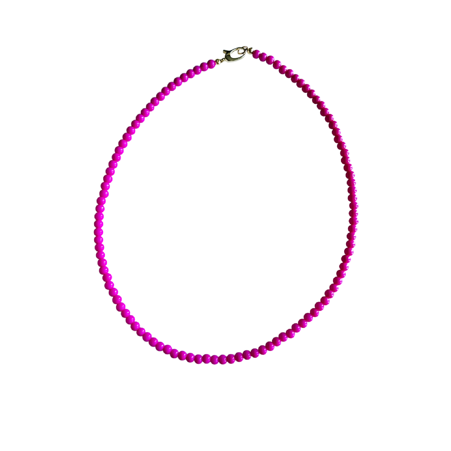 Dainty Gumball Gemstone Necklace