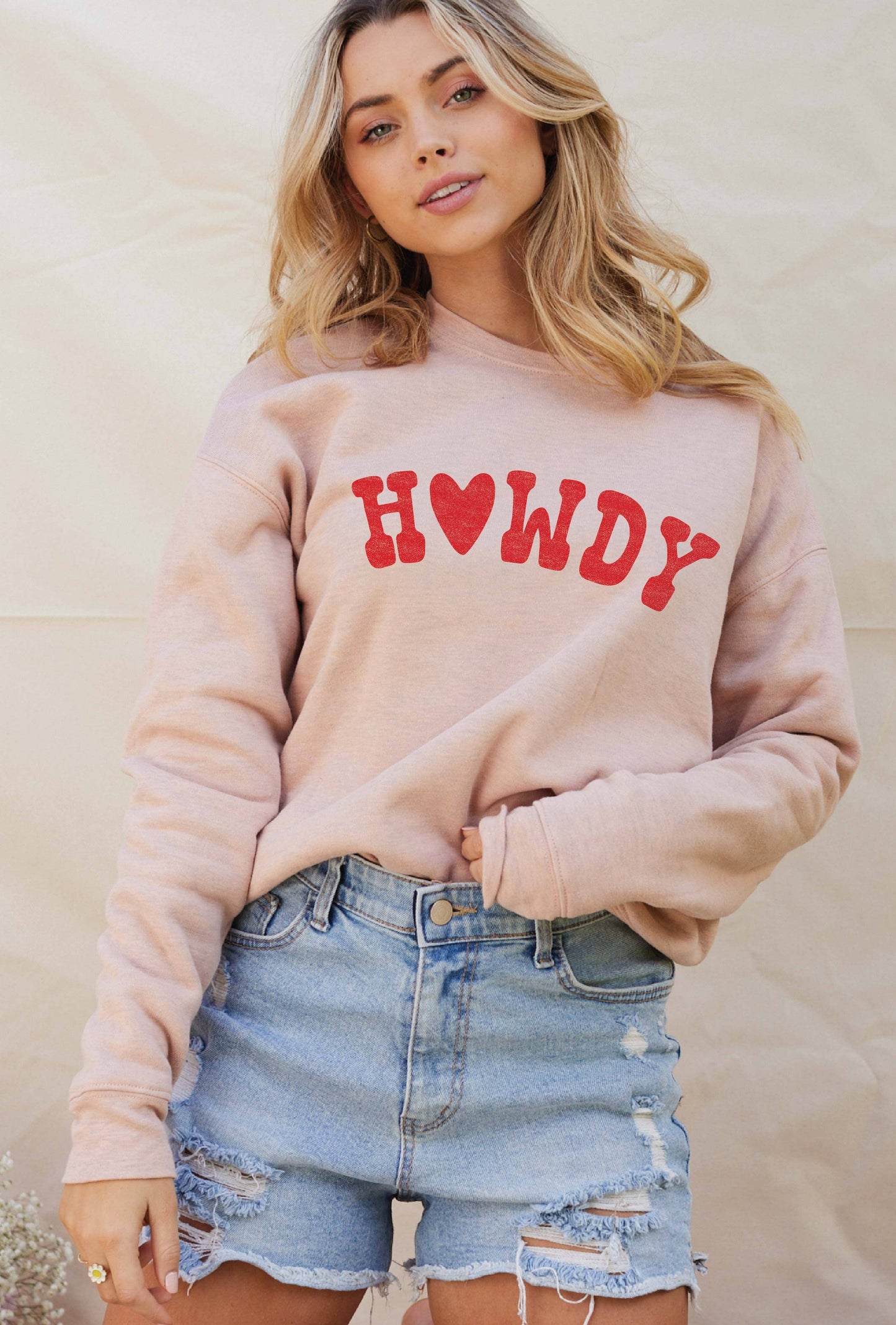 HOWDY Graphic Sweatshirt