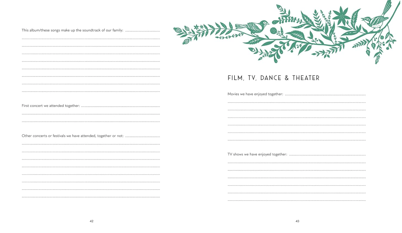 This Family of Ours: A Guided Journal for Families