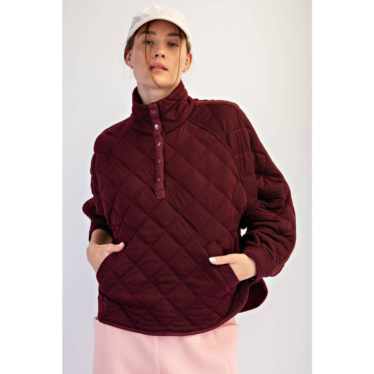 EVERYDAY QUILTED SNAP JACKET