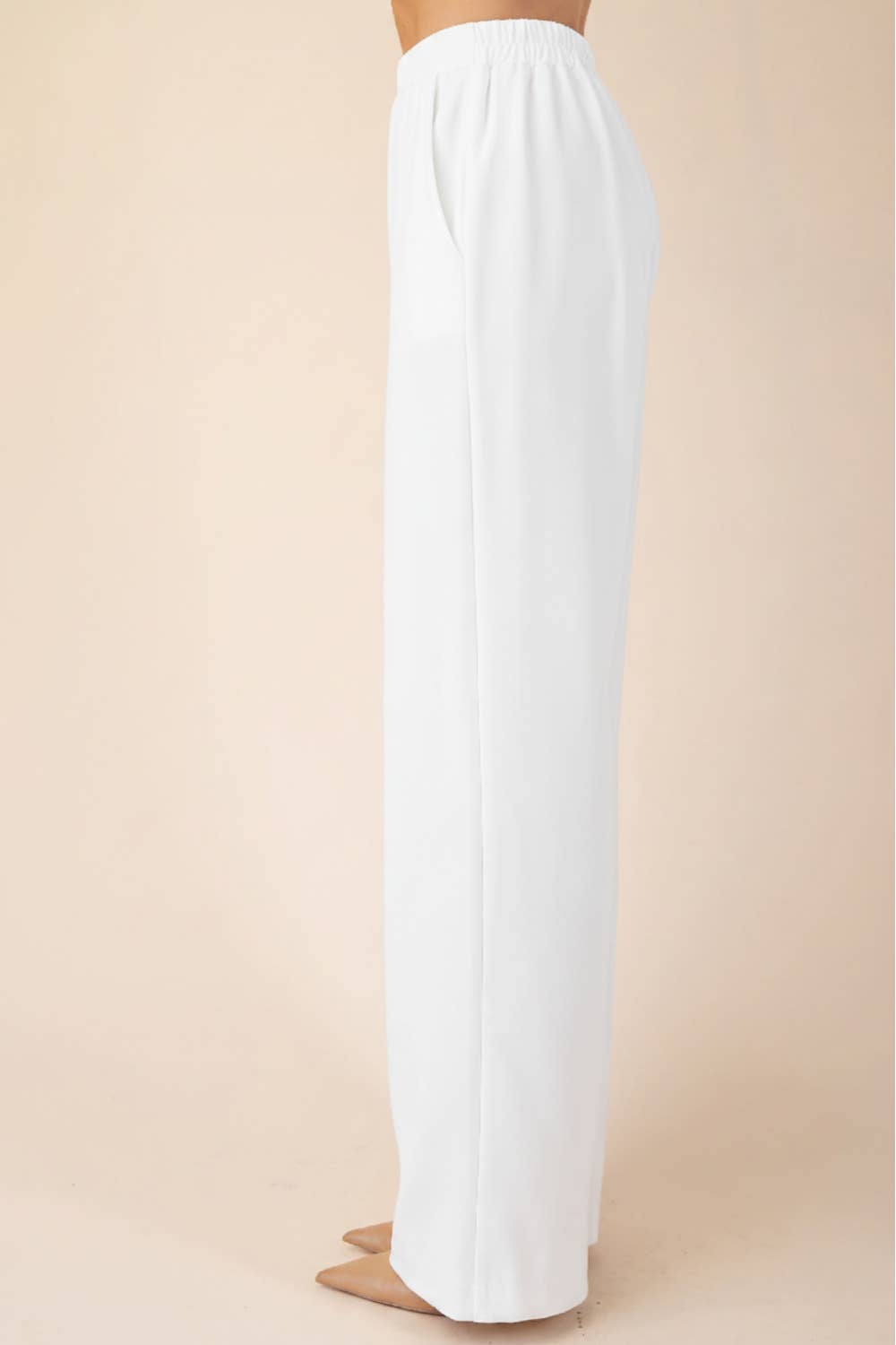 High Rise Wide Leg Pants