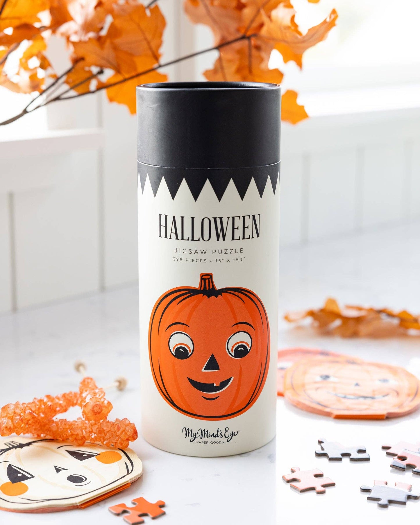 VHP1014 - Vintage Halloween Pumpkin Puzzle
