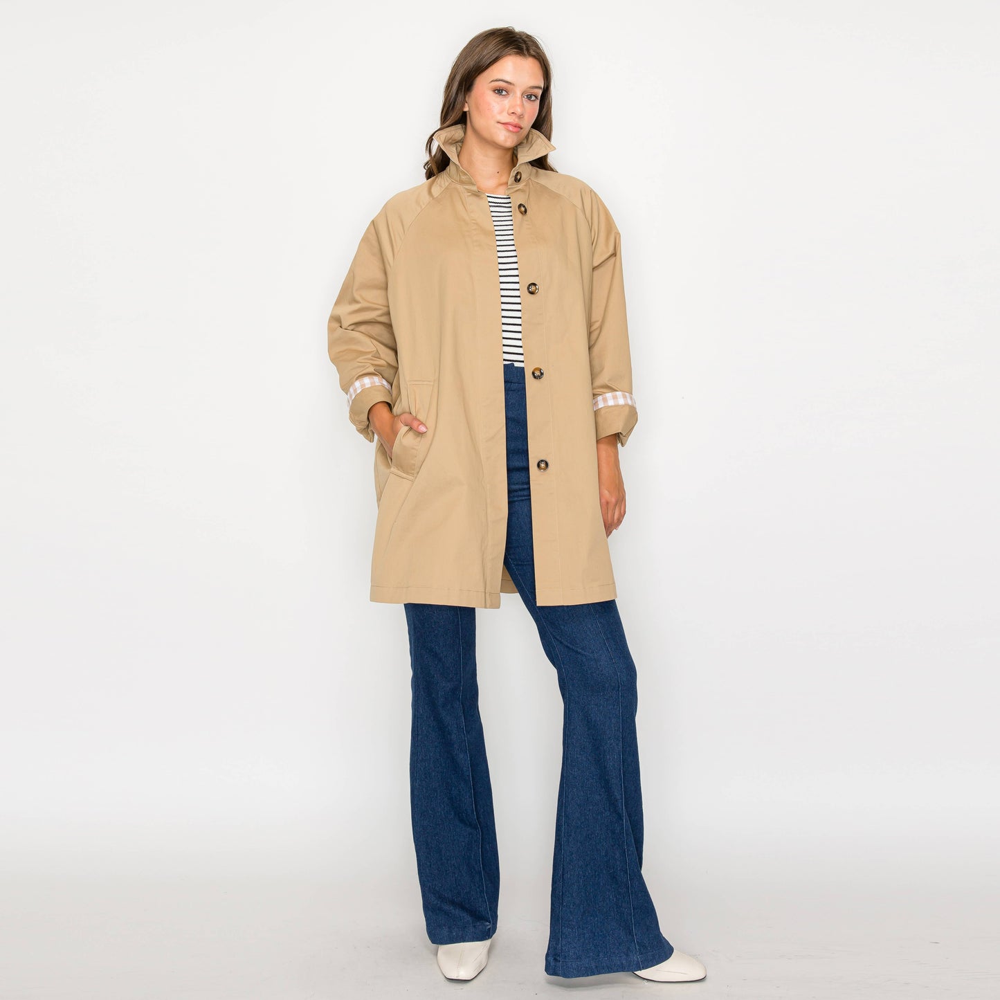 French Trench coat - LWJ1112