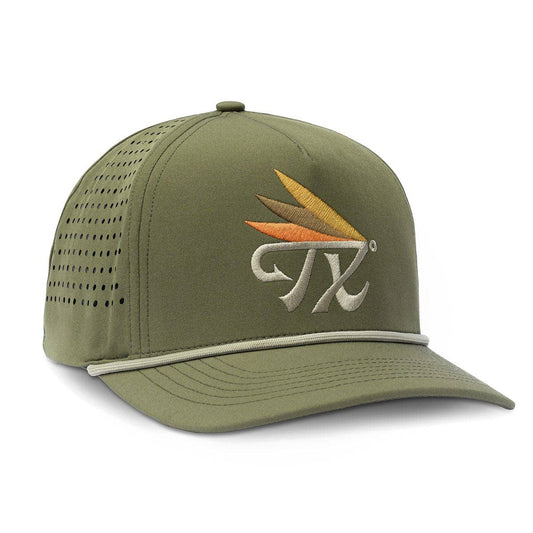 Texas Fly Snapback Hat | Olive